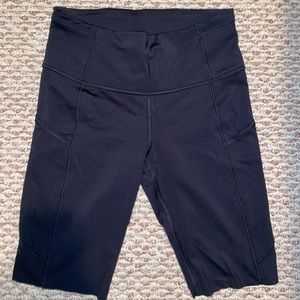 Lululemon Fast and Free Biker Shorts